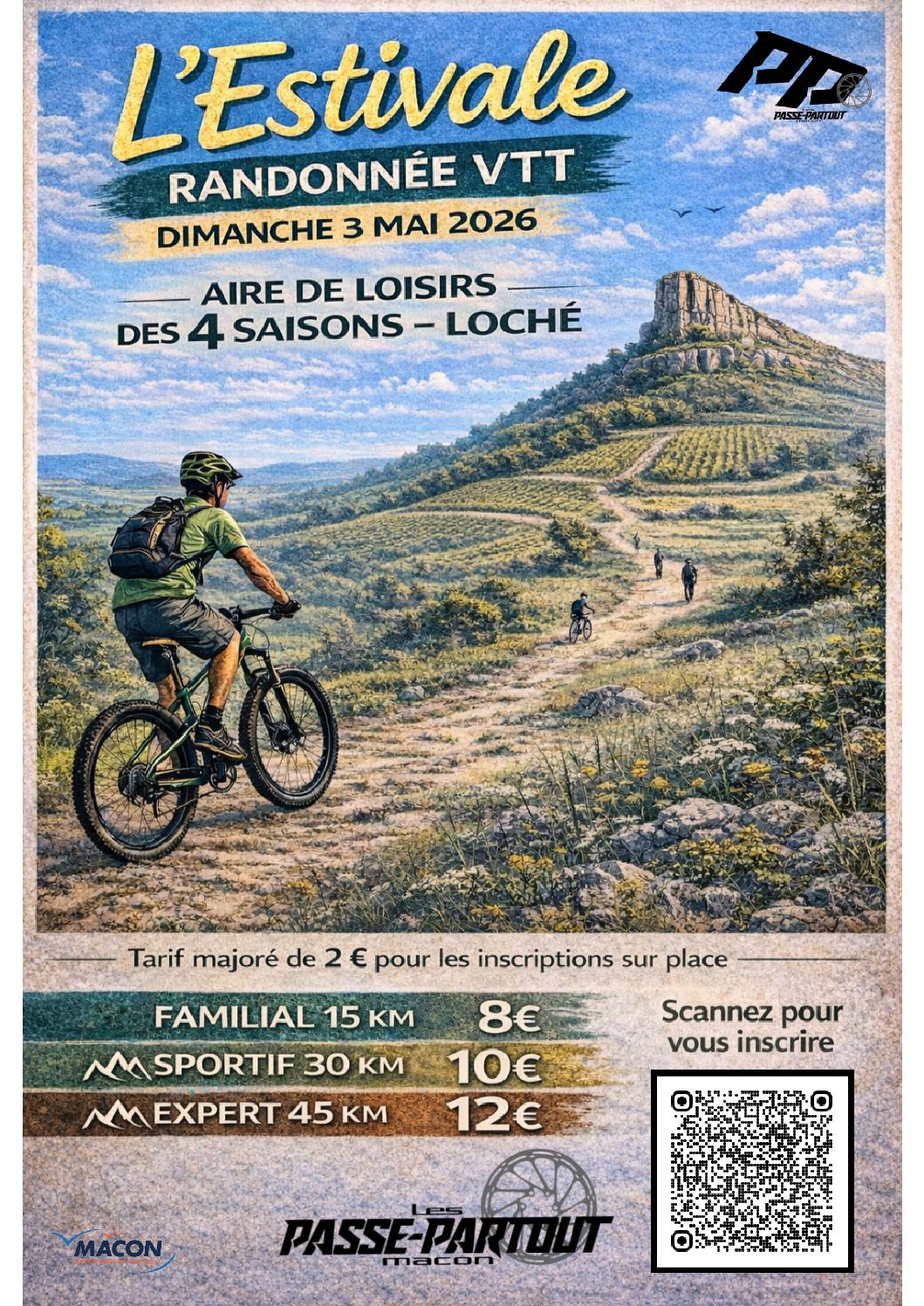 Rando VTT « L&rsquo;ESTIVALE »